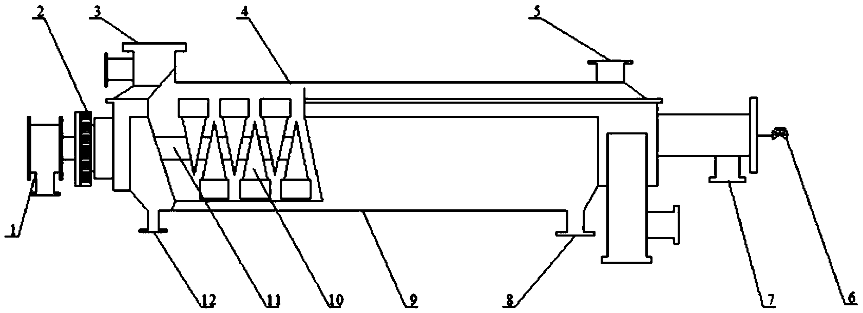 The invention relates to a hollow blade drier and a drying system for sludge drying