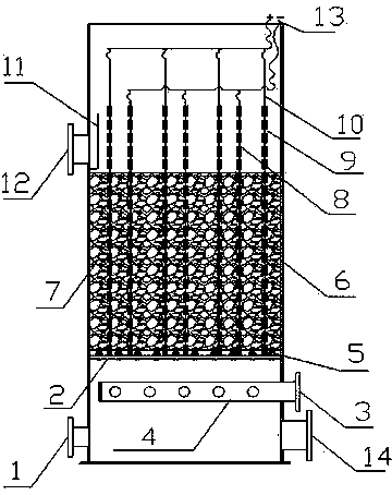 Three dimensional electrolytic wastewater treatment unit